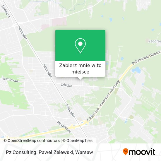 Mapa Pz Consulting. Paweł Żelewski