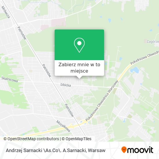 Mapa Andrzej Sarnacki \As.Co\. A.Sarnacki