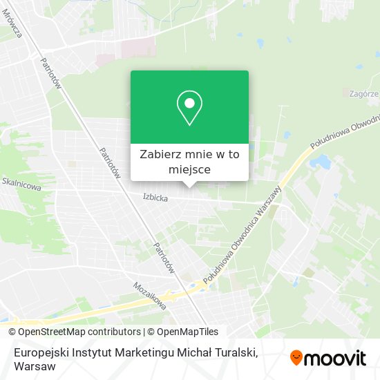 Mapa Europejski Instytut Marketingu Michał Turalski