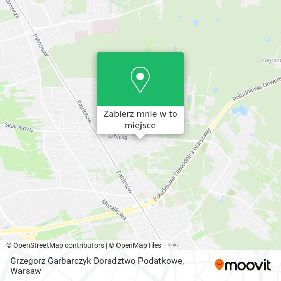 Mapa Grzegorz Garbarczyk Doradztwo Podatkowe