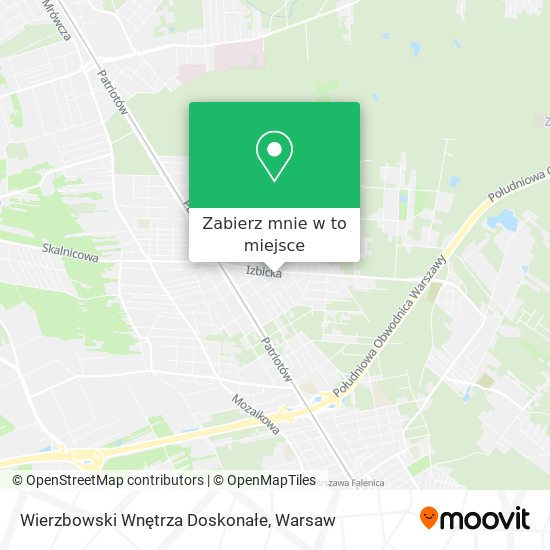 Mapa Wierzbowski Wnętrza Doskonałe