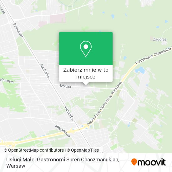 Mapa Usługi Małej Gastronomi Suren Chaczmanukian