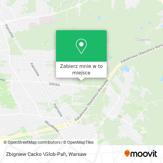 Mapa Zbigniew Cacko \Glob-Pal\