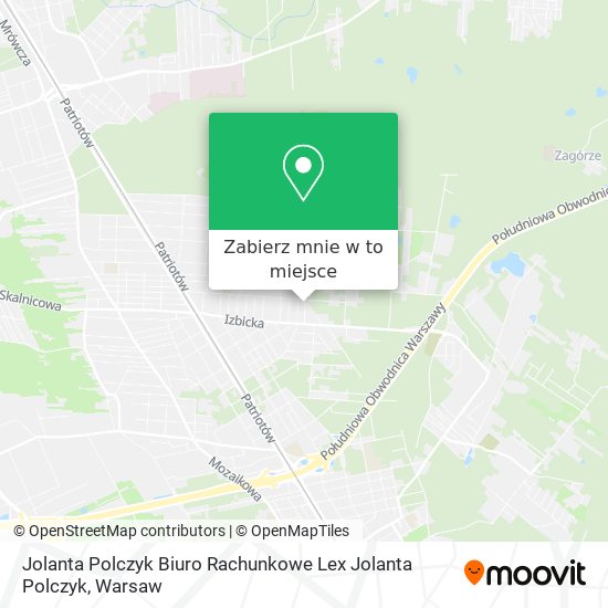 Mapa Jolanta Polczyk Biuro Rachunkowe Lex Jolanta Polczyk