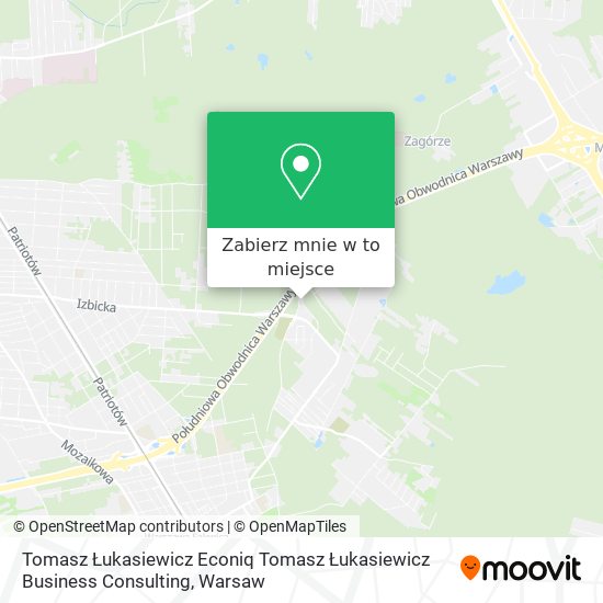 Mapa Tomasz Łukasiewicz Econiq Tomasz Łukasiewicz Business Consulting