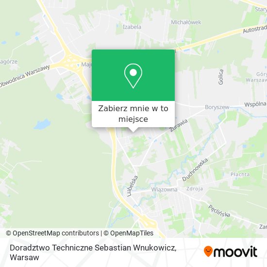 Mapa Doradztwo Techniczne Sebastian Wnukowicz