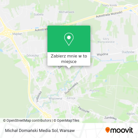 Mapa Michał Domański Media Sol