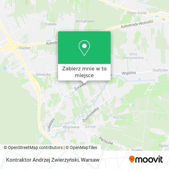 Mapa Kontraktor Andrzej Zwierzyński