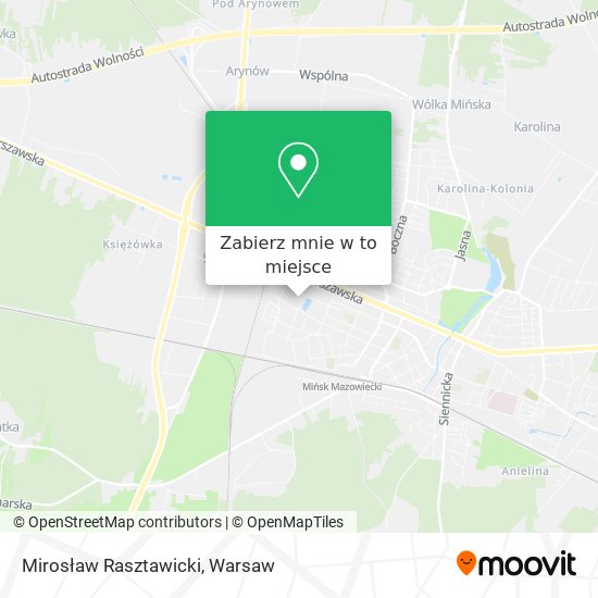 Mapa Mirosław Rasztawicki