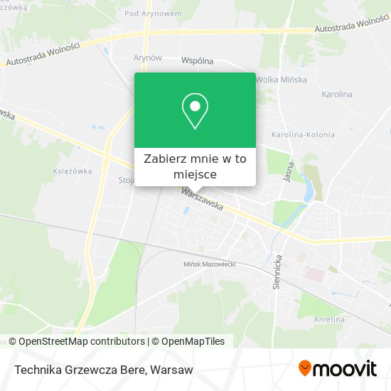 Mapa Technika Grzewcza Bere