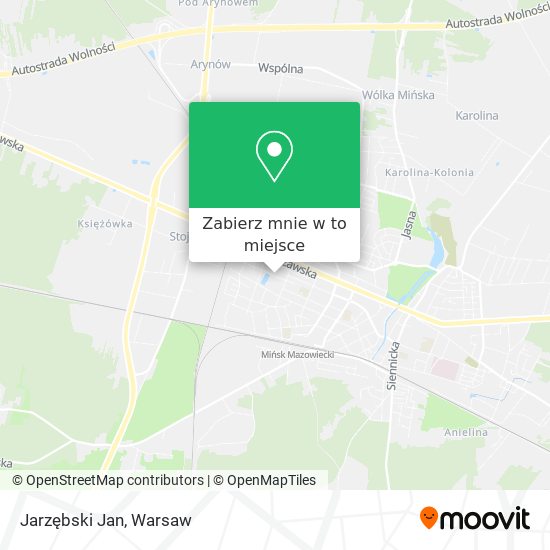 Mapa Jarzębski Jan