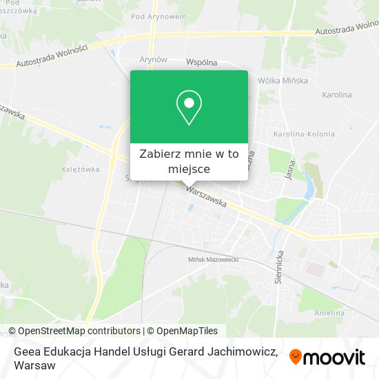 Mapa Geea Edukacja Handel Usługi Gerard Jachimowicz