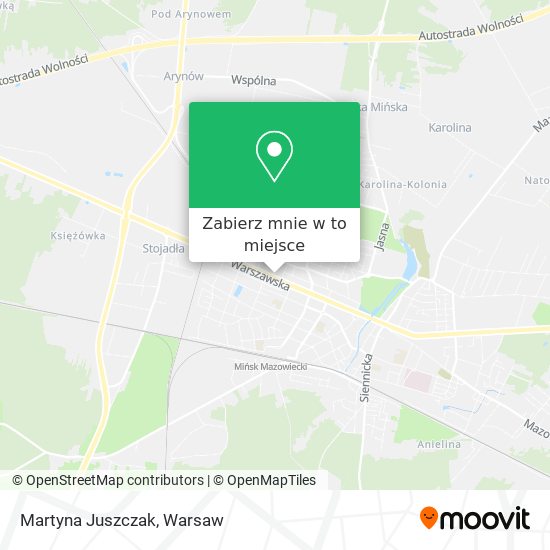 Mapa Martyna Juszczak