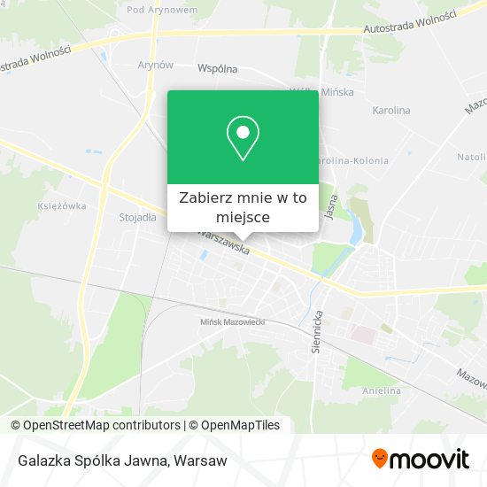 Mapa Galazka Spólka Jawna