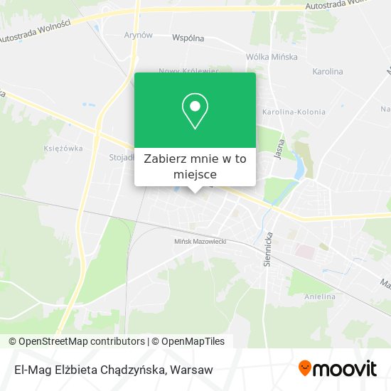 Mapa El-Mag Elżbieta Chądzyńska