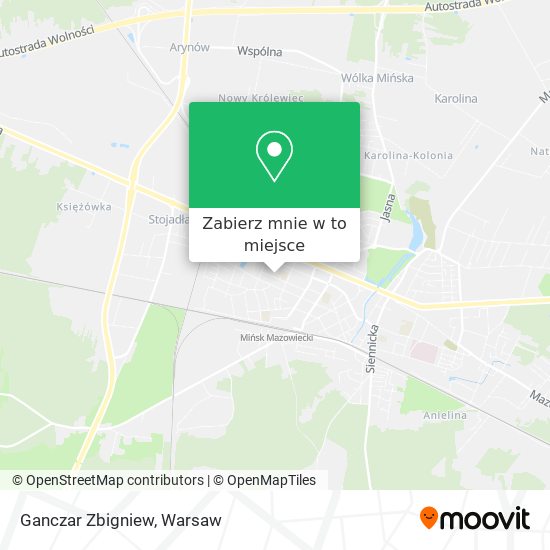 Mapa Ganczar Zbigniew