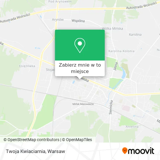 Mapa Twoja Kwiaciarnia