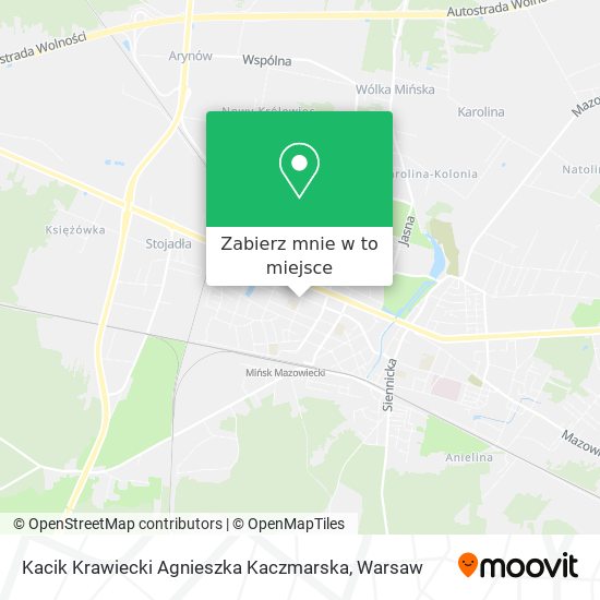 Mapa Kacik Krawiecki Agnieszka Kaczmarska