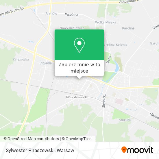 Mapa Sylwester Piraszewski