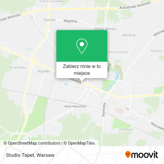 Mapa Studio Tapet
