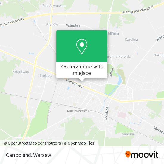 Mapa Cartpoland