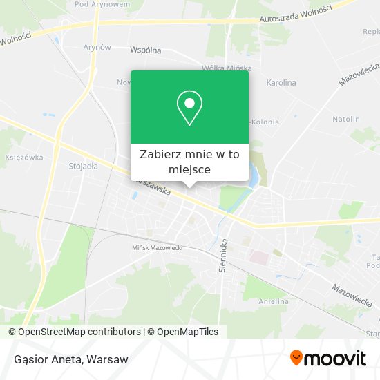 Mapa Gąsior Aneta