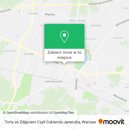 Mapa Torty ze Zdjęciem Czyli Cukiernia Janeczka