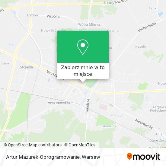 Mapa Artur Mazurek-Oprogramowanie