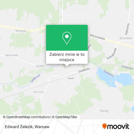 Mapa Edward Żelezik