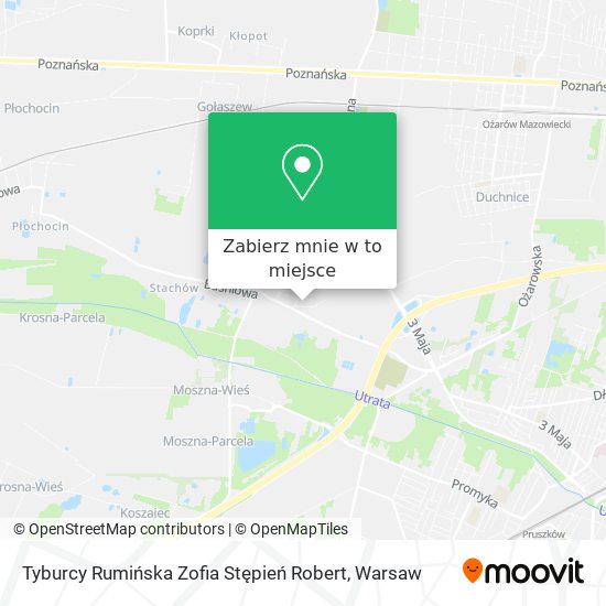 Mapa Tyburcy Rumińska Zofia Stępień Robert