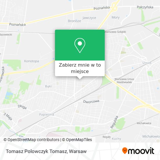 Mapa Tomasz Polowczyk Tomasz