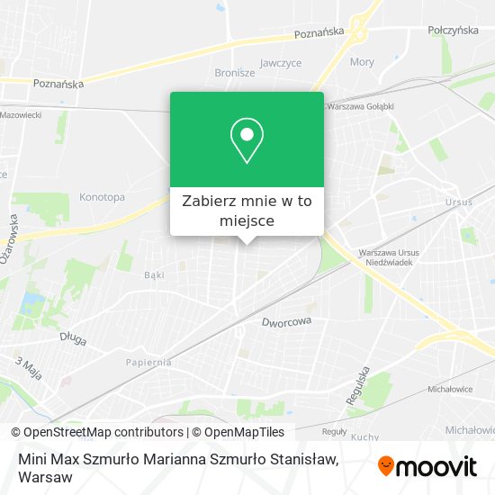 Mapa Mini Max Szmurło Marianna Szmurło Stanisław