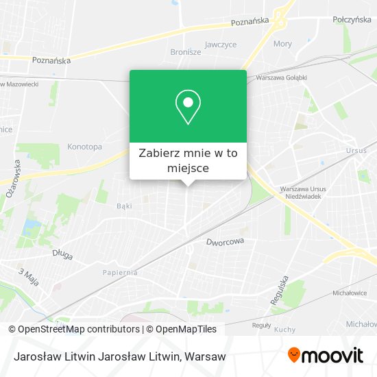 Mapa Jarosław Litwin Jarosław Litwin