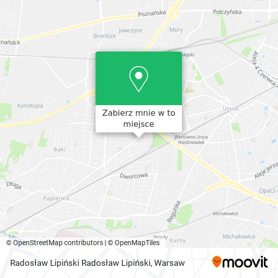 Mapa Radosław Lipiński Radosław Lipiński