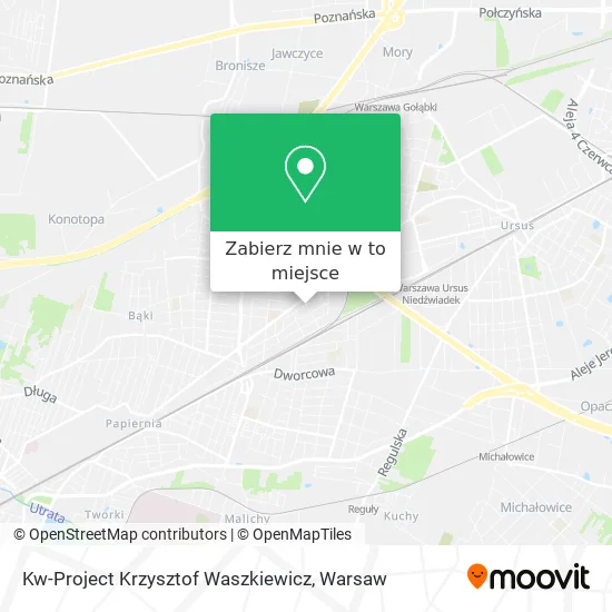 Mapa Kw-Project Krzysztof Waszkiewicz