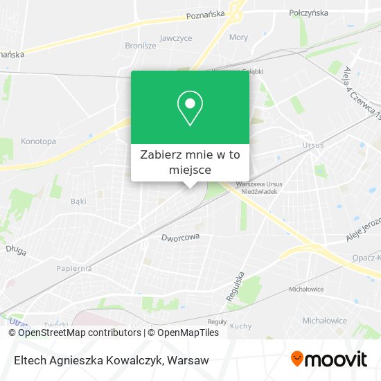 Mapa Eltech Agnieszka Kowalczyk