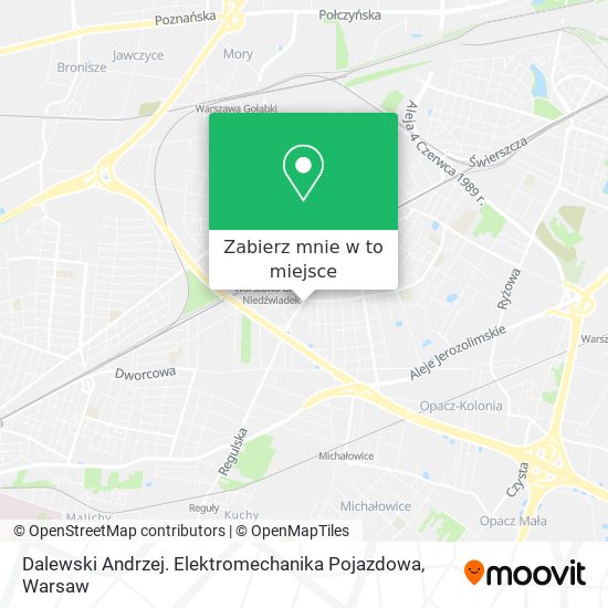 Mapa Dalewski Andrzej. Elektromechanika Pojazdowa