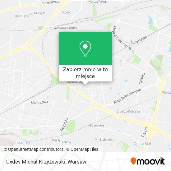 Mapa Uxdev Michał Krzyżewski