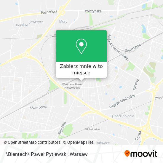 Mapa \Bientech\ Paweł Pytlewski