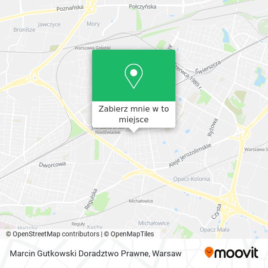 Mapa Marcin Gutkowski Doradztwo Prawne