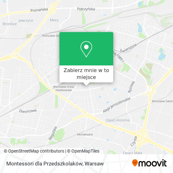 Mapa Montessori dla Przedszkolaków