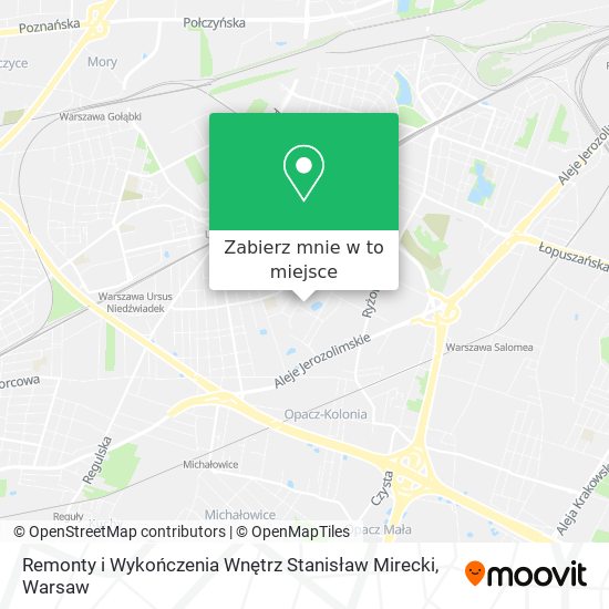 Mapa Remonty i Wykończenia Wnętrz Stanisław Mirecki