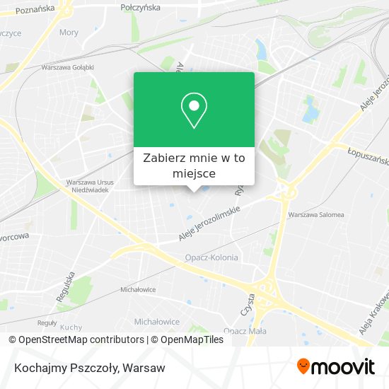 Mapa Kochajmy Pszczoły