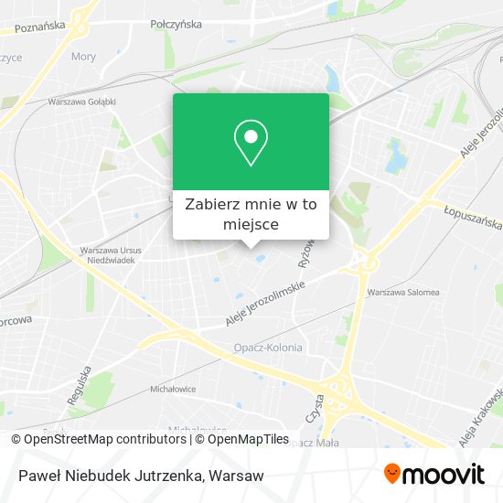 Mapa Paweł Niebudek Jutrzenka