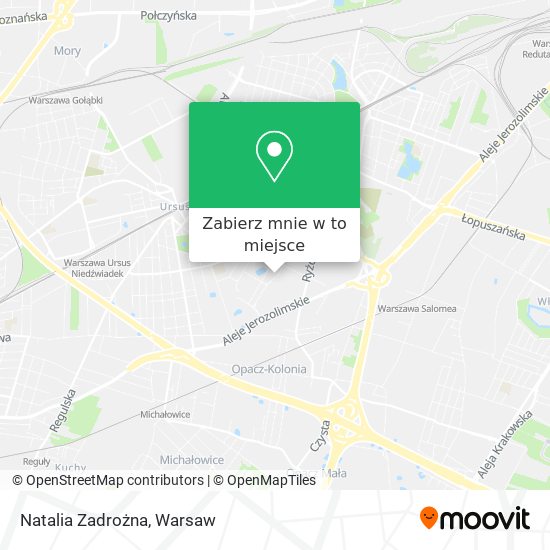 Mapa Natalia Zadrożna