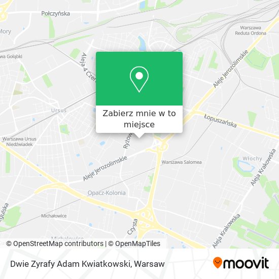 Mapa Dwie Zyrafy Adam Kwiatkowski