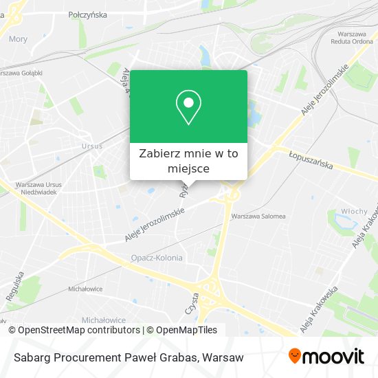 Mapa Sabarg Procurement Paweł Grabas