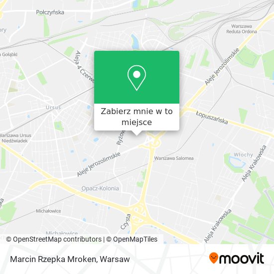 Mapa Marcin Rzepka Mroken