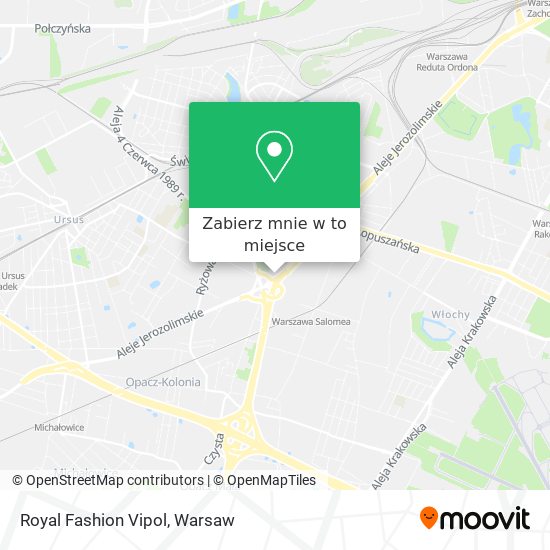 Mapa Royal Fashion Vipol