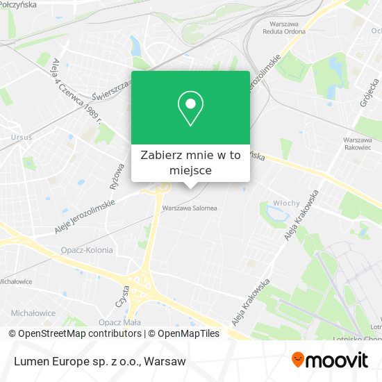 Mapa Lumen Europe sp. z o.o.